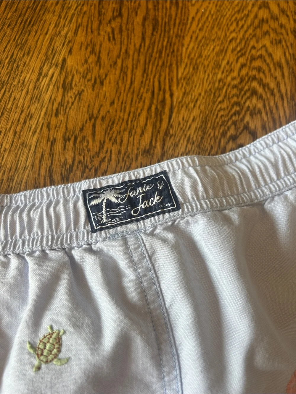 Janie and Jack patterned swim trunks - boy size 14